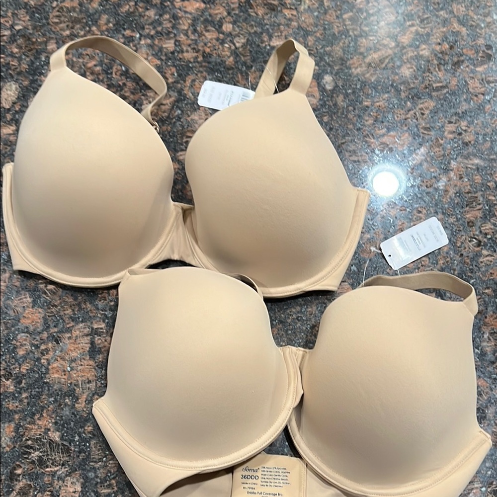 Soma (set of 2) Enbliss Full Coverage Bra, size 36DDD, New with Tags